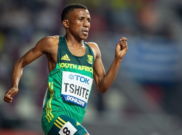 Tshepo Tshite breaks SA 1,500m record at Paris Diamond League