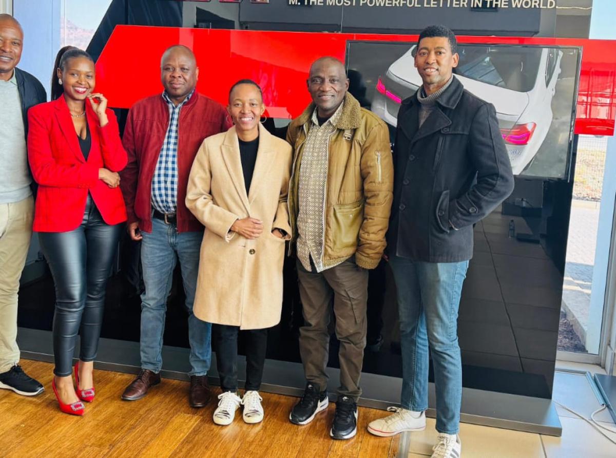 NWMA Board of Director including Founder on the middle Mr Ananias Ndlovu. Picture: Supplied