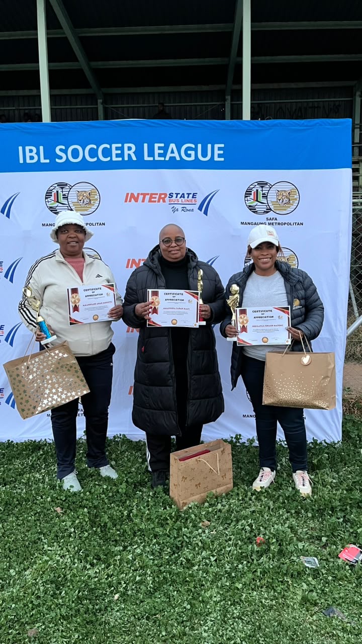 Bloem’s Female Football Titans Honoured