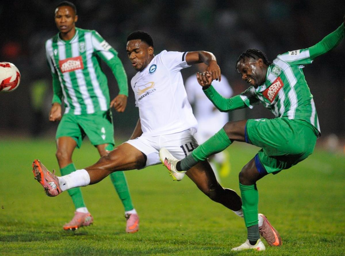 Back in Action … The Betway Premiership title race hots up as teams race towards the finish line. Picture: @KickOffMagazine