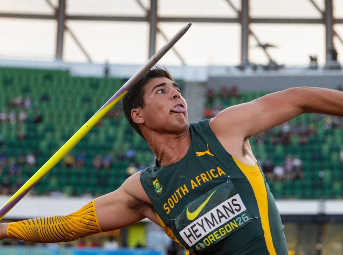 Heymans’ Throw Gets Gold