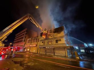 Fire Contained at Building in Bloemfontein CBD