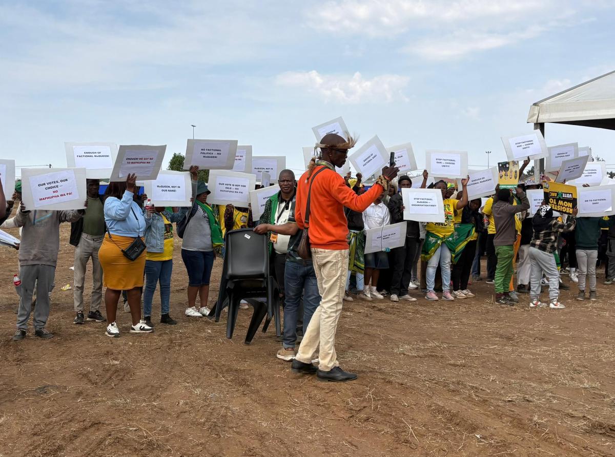 Grievances Raised at ANC Rally