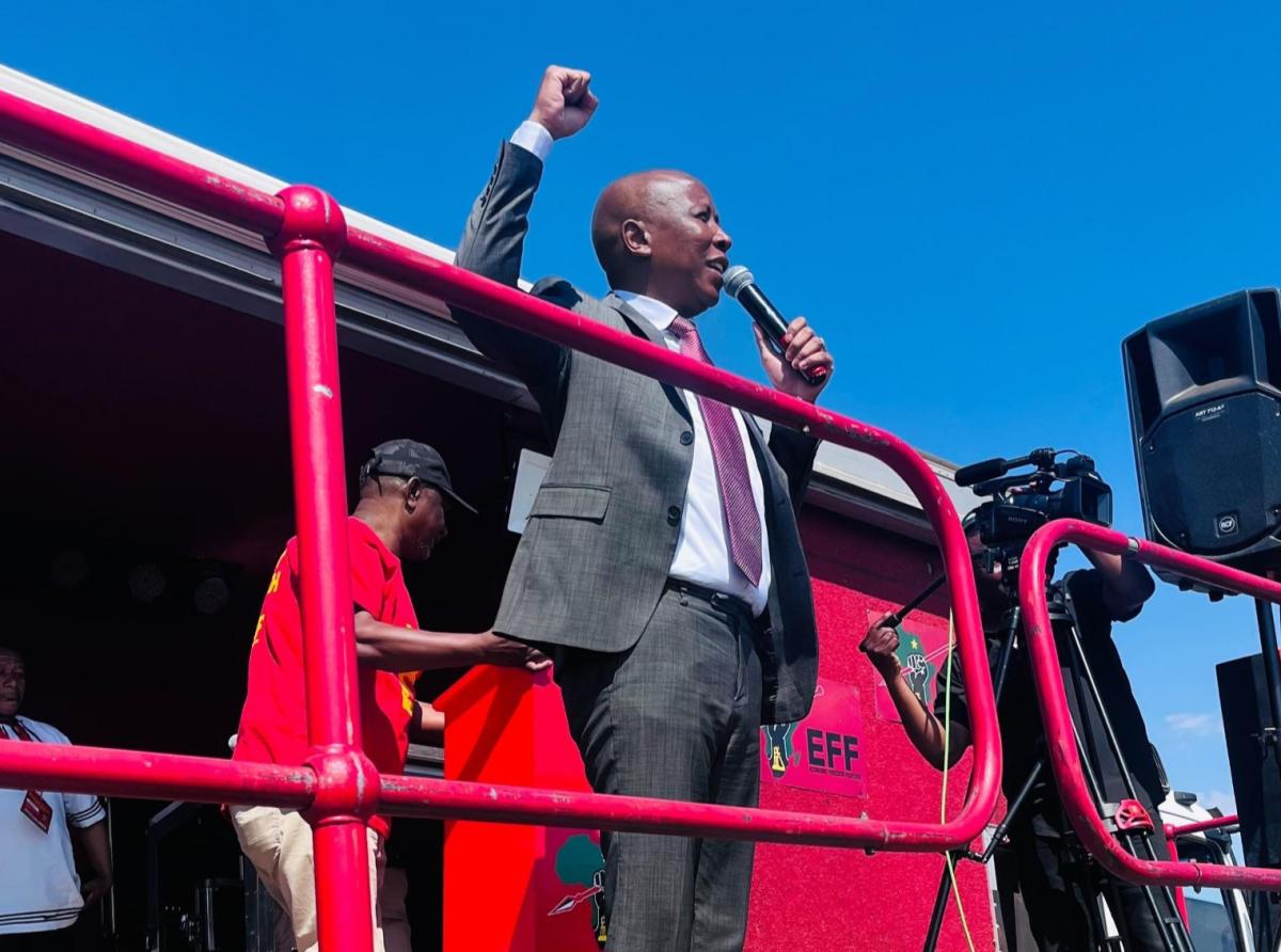 EFF Targets Mangaung Takeover